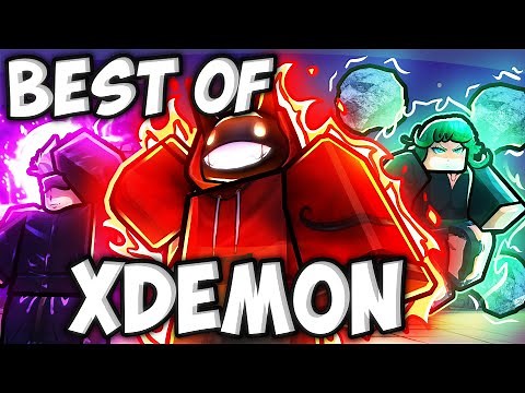 BEST Of xDemon in ROBLOX The Strongest Battlegrounds...