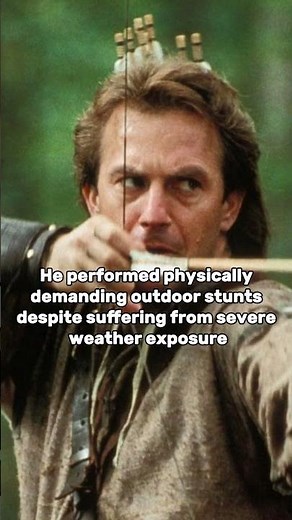 Kevin Costner Went EXTREME for Robin Hood! 🏹😱 | Prince of Thieves #Shorts