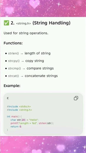 CS25C01 UNIT 7 Standard library and header files :using a standard library
