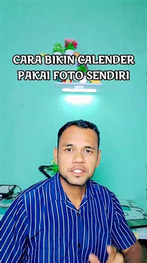 Cara membuat kalender pakai foto sendiri #tutorial #tipsandroid #tipsdantrik | Udo Parno