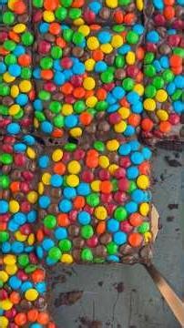 Mini M&M Sheet Cake Recipe