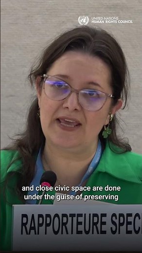 The Freedom to Peacefully Assemble is Under Attack -- UN Expert