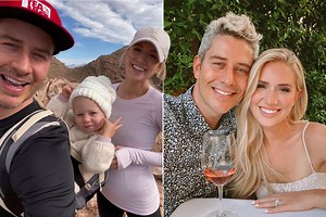 Bachelor alum Arie and pregnant wife Lauren reveal twins’ gender as boy and girl