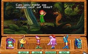 Peter Pan: A Story Painting Adventure game at DOSGames.com