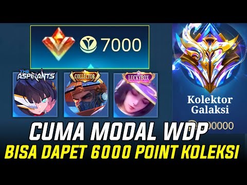 CUMA MODAL WDP DI JAMIN DAPET 6000 POINT KOLEKSI PAKAI CARA INI MOBILE LEGENDS