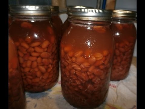 How to safely can dry pinto beans