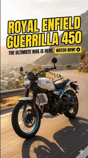 Royal Enfield Guerrilla 450 Walk Around