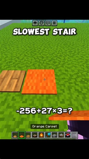 Minecraft Slow stair 🤯#minecraft #shorts