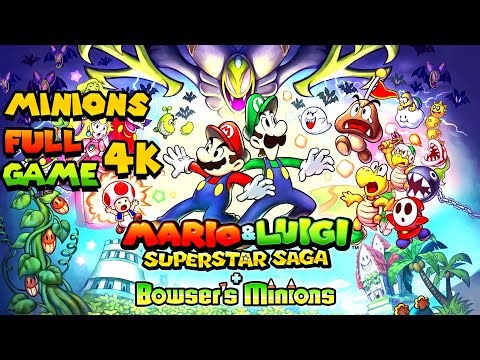 Bowser's Minions FULL GAME -4K- Superstar Saga REMAKE (NO COMMENTARY)