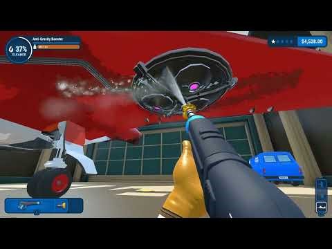 Power Wash Simulator Clean the Private Jet