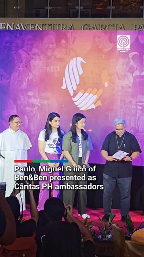 OPM band Ben&Ben was named on Wednesday as Caritas PH's newest ambassadors, joining the non-profit organization's "50th Year of Alay Kapwa" initiatives. Vocalists Paolo and Miguel Guico will also be the lead performers of the organization's theme song, “Sa Kapwa ko ay Alay." | via Mark Demayo, ABS-CBN News | ABS-CBN News