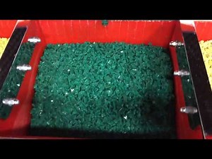 Vibratory finishing of the aerospace aluminum machined aprts