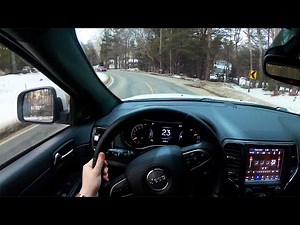 Putting an Exhaust on a Jeep Grand Cherokee 3.6L v6 - POV Drive