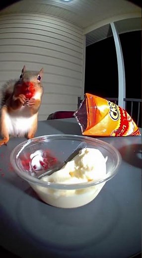 WILD Squirrel Antics Caught on Camera!