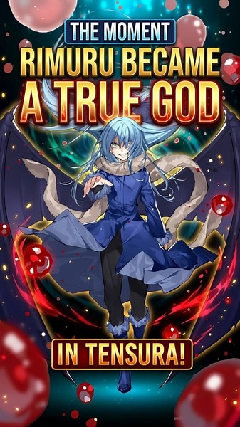 The Moment Rimuru Became a True God in Tensura! #anime #tensura