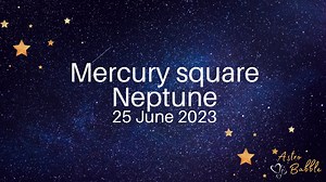 Mercury square Neptune can be confusing, and disorientating and is NOT the time for detail-orientated work. Astro Babble is co-hosted by Lynda from Scullywag Astrology and Donna from Donnabastrology Donna's astrological and crystal services - https://donnabastrology.com/shop/ Lynda's astrological services - https://www.astrology.scullywag.com/astrology-shop/ Astro Babble website - https://www.astro-babble.com/ Astro Babble YouTube - https://www.youtube.com/@astro-babble Astro Babble Instagram - 