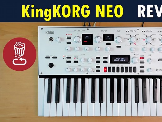 loopop详解KingKORG NEO - 浓缩经典模拟合成器的VA模拟器强者