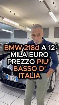 💥 BMW 218 del 2018 usata tedesca, automatica 🇩🇪🔥Compatta ma spaziosa, perfetta come familiare