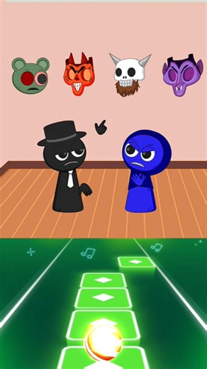 ”Sprunki Minigame Becomes Real! #tilesgop #tileshop #minigames #sprunki #reels #viral