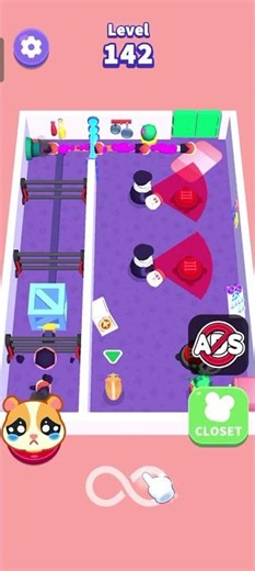 Hamster escape level 141 🐹🎮 #minigame #hamsterescape