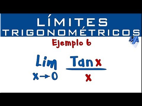 Trigonometric Limits | Example 6 | Tangent of x over x