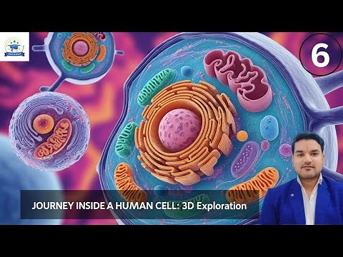The Cell Structure & Function|Journey inside a cell:Organelle Function Explained
