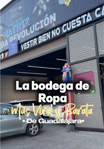 La bodega más viral y barata de Guadalajara @OutletDe99👽 #bodega #bodegamayorista #ropa #ropabarata #ropaamericana