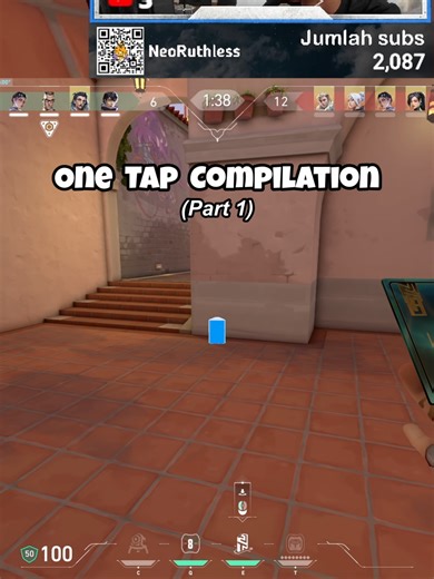 One Tap Compilation (Part 1) #valorant #valorantclips