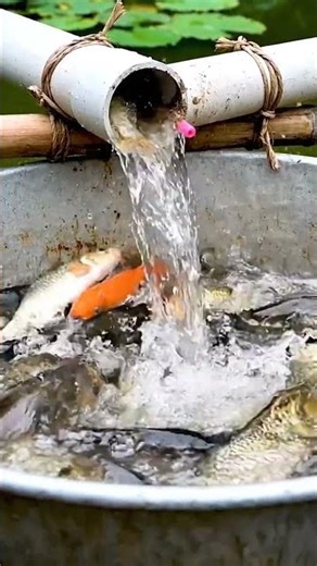 Village people fishing in muddy water #ruralfishing #handfishing #shorts #007