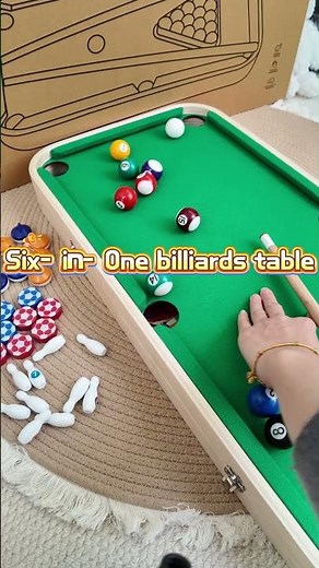 Ultimate Party Tabletop Pool Game | Multi-Game Fun for Family & Friends