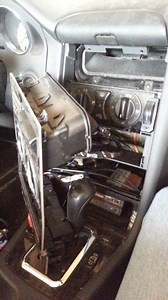 Double DIN head unit installation