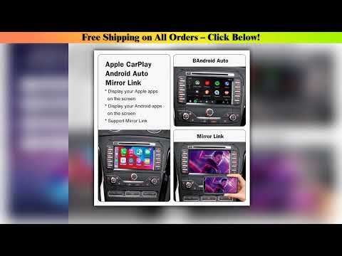 CARABC For Ford Sync2 System Wireless Carplay Android Auto For Explorer Focus Fiesta C-max Edge