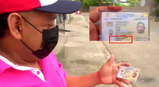 Va a renovar su documento de identidad y se topa con que está casado: "Me iban a botar de la casa"