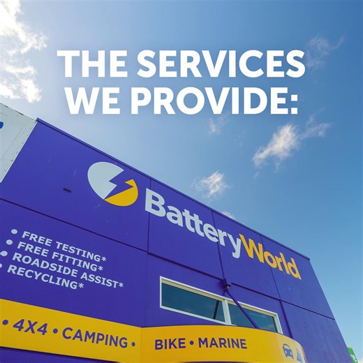 Need battery help? At Battery World, we’ve got you covered - from testing and fitment to roadside call‑outs and caravan‑ready gear. Our experts can check your battery’s health, fit a new one safely, come to you if you’re stranded, or supply power solutions for your next adventure. From testing to fitment, we’ve got your battery covered. 👉 Visit a store near you or call 13 17 60 for expert advice today. https://www.batteryworld.com.au/stores | Battery World