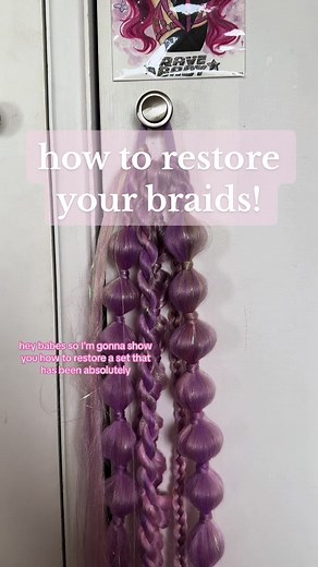 Restoring Braids After a Festival | Tutorial