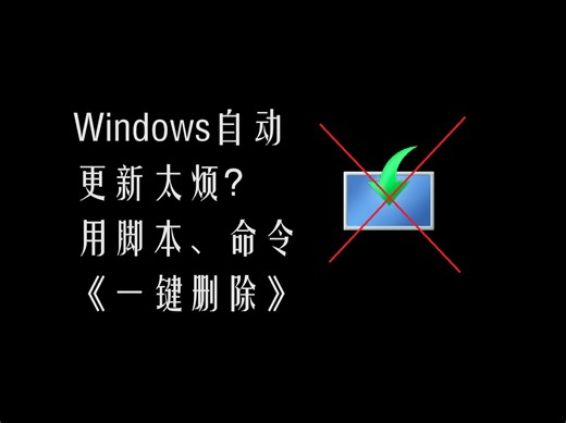 教你直接屏蔽Windows自动更新