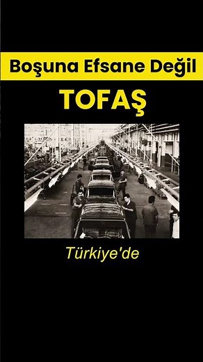 Tofaş İlk Banttan inen araç Murat 124 | Tofaş nasıl kuruldu #tofaş #murat124