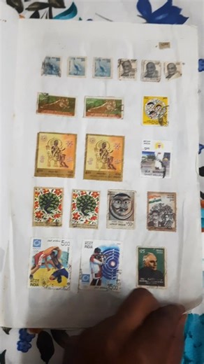cS on Instagram: "Stamp Collection #life #travel #vlog #stamps #postoffice #postbox #postaldepartment #indianpost"