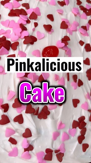 Melissa Kauper | PINKALICIOUS CAKE!!! 💕💘! My first Valentines recipe is here and it’s pretty in pink! Big thank you to everyone who joined my @walmart &... | Instagram