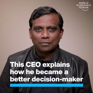Ravi Kumar S, CEO of Cognizant explains how his training as a nuclear #scientist, building and testing #hypotheses, informs how he approaches making #decisions in #business. Ravi Kumar S is an upcoming guest on our Meet the Leader podcast. Listen to more episodes here: https://ow.ly/R6oh50UpewI #DecisionMaking #Leadership | World Economic Forum