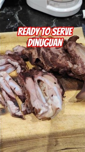 Simple Dinuguan Cooking Mode # short #shortvideo #dinuguan