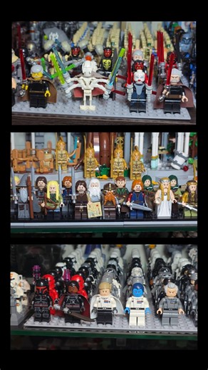 ТАКАЯ КОЛЛЕКЦИЯ ДОЛЖНА СОБРАТЬ МНОГО ПРОСМОТРОВ #lego #collection #starwars #marvel #lotr #system
