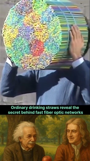 The Physics of Fiber Optics in a Simple Experiment