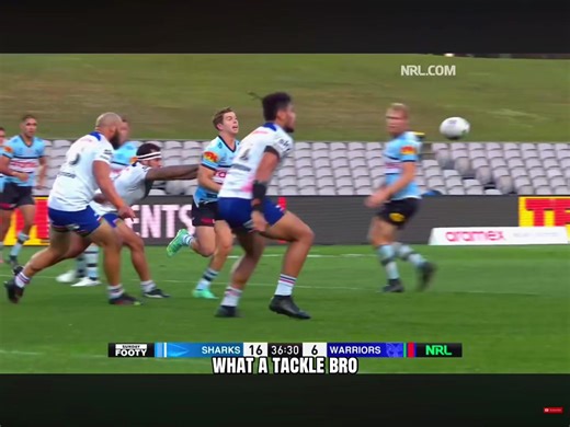 Reece Walsh's Impressive Tackle in NRL Highlights