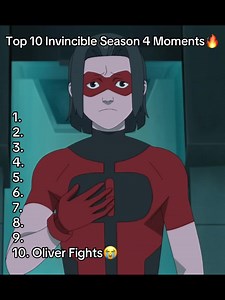 Top 10 invincible season 4 moments🔥 #invincibleseason4 #invincible #meme #fyp #viralvideo