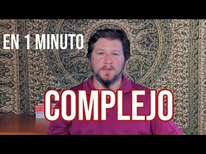 ¿Qué es un complejo?