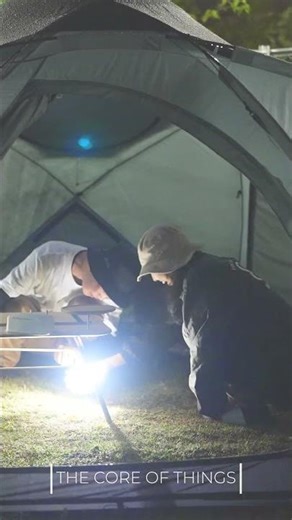 #camping #アウトドアギア #キャンプ 雨のおこもりキャンプ THE CORE OF THINGS 連結