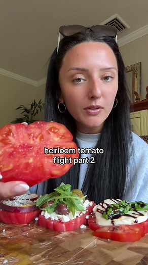 Heirloom Tomato Summer Snack Ideas: Tomato Flight Part 2