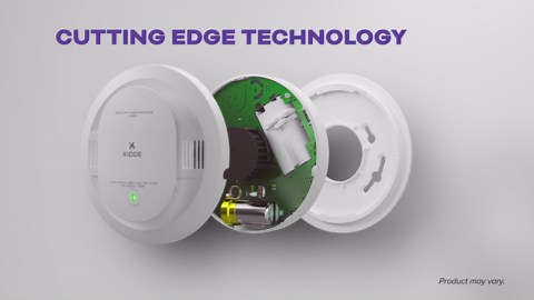 Kidde 10-Year Battery and Hardwired Smoke and Carbon Monoxide Detector, Interconnectable and LED Warning Lights, 30CUA10 21031544