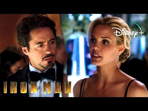 Iron-Man 1 | Christine Everhart Shows Tony The Pics Scene | Disney+ [2008]